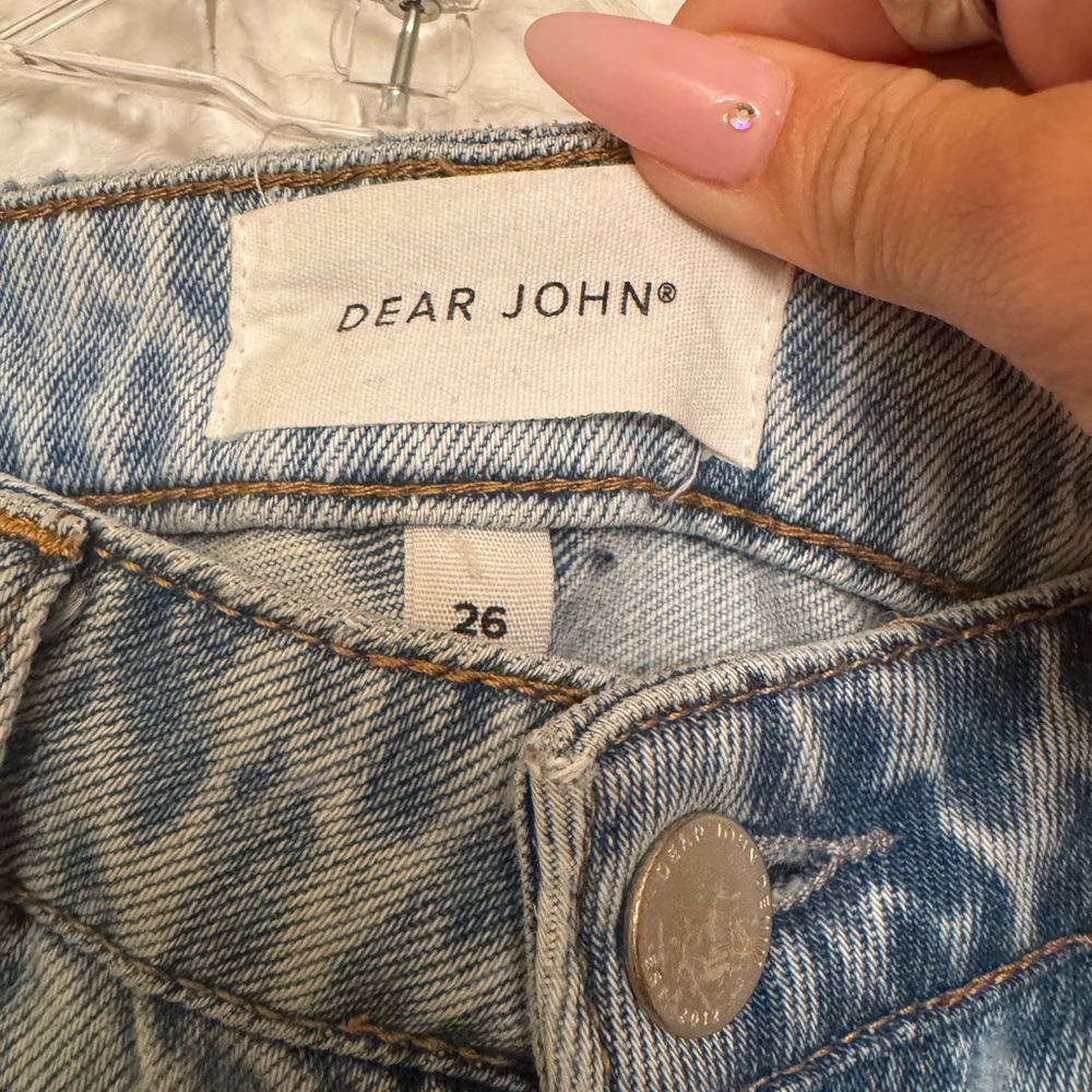 Dear John Blue Distressed Denim Jeans